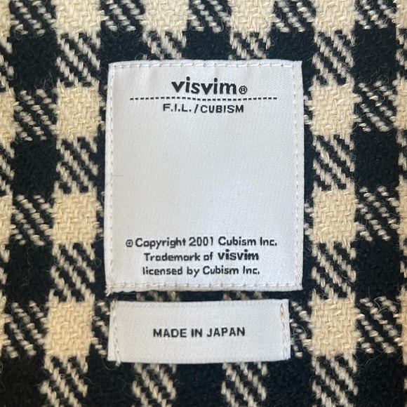 Visvim Black Check Big Game Shirt Sz 4 - Picture 5 of 16